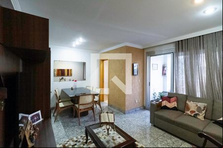 Sala de apartamento à venda com 3 quartos, 85m² em Lourdes, Belo Horizonte