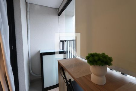 Varanda de kitnet/studio à venda com 1 quarto, 23m² em Centro Histórico de São Paulo, São Paulo