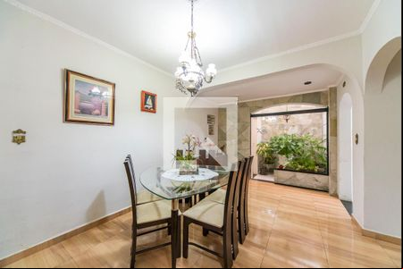 Sala de jantar de casa à venda com 3 quartos, 177m² em Vila Pires, Santo André