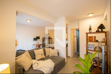 Sala de apartamento à venda com 2 quartos, 78m² em Jardim Bela Vista, Santo André