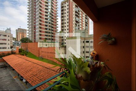 Varanda da sala de apartamento à venda com 2 quartos, 78m² em Jardim Bela Vista, Santo André