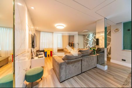 Sala de casa de condomínio à venda com 3 quartos, 260m² em Vila Alice, Santo André