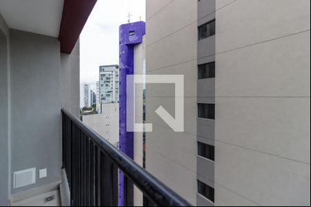 Varanda do Studio de kitnet/studio à venda com 1 quarto, 25m² em Pinheiros, São Paulo