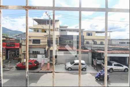 Vista da Sala/Quarto de apartamento para alugar com 1 quarto, 35m² em Centro, Nilópolis