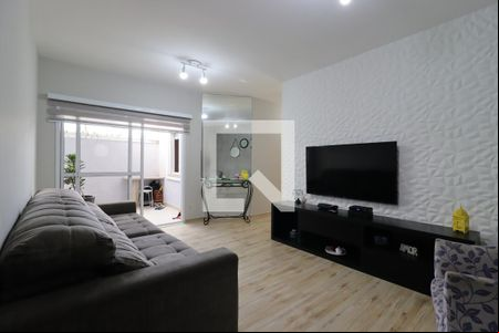 Sala de apartamento à venda com 3 quartos, 96m² em Vila Metalúrgica, Santo André