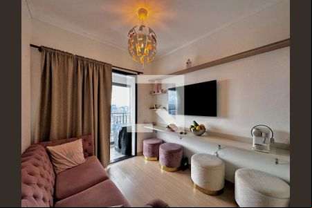 Sala de apartamento para alugar com 1 quarto, 35m² em Santo Amaro, São Paulo