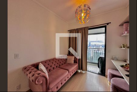 Sala de apartamento para alugar com 1 quarto, 35m² em Santo Amaro, São Paulo