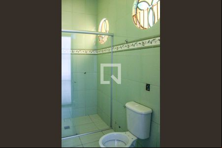 Banheiro da Suíte de casa para alugar com 3 quartos, 100m² em Santa Cruz, Belo Horizonte
