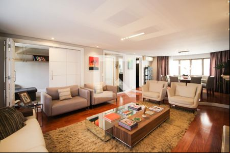 Sala de apartamento à venda com 3 quartos, 195m² em Indianópolis, São Paulo