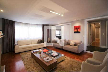 Sala de apartamento à venda com 3 quartos, 195m² em Indianópolis, São Paulo