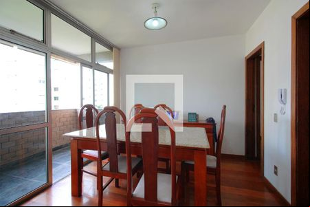 Sala de Jantar de apartamento para alugar com 3 quartos, 120m² em Funcionários, Belo Horizonte