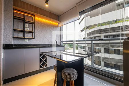 Studio de kitnet/studio para alugar com 1 quarto, 30m² em Pinheiros, São Paulo