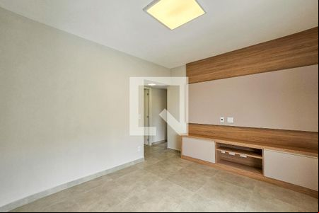 Sala de apartamento para alugar com 3 quartos, 96m² em Vila Alzira, Guarujá