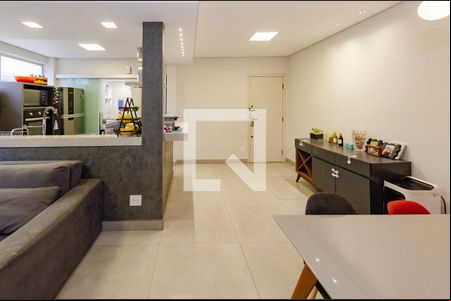 Sala de apartamento à venda com 3 quartos, 110m² em Santa Lúcia, Belo Horizonte