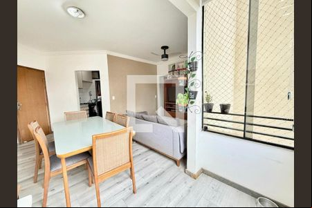 Sala de apartamento à venda com 3 quartos, 85m² em Estoril, Belo Horizonte