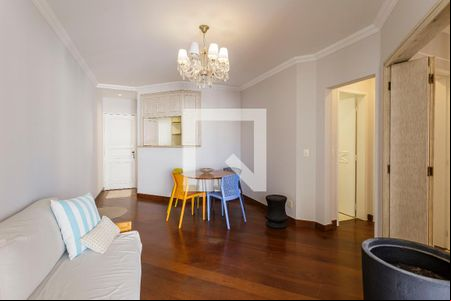 Sala de apartamento à venda com 2 quartos, 58m² em Indianópolis, São Paulo