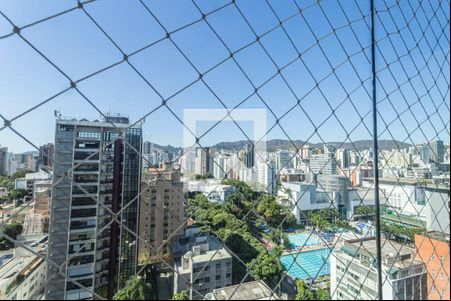 Vista da Varanda da Sala de apartamento para alugar com 4 quartos, 282m² em Centro, Belo Horizonte