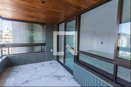 Varanda da Sala de apartamento para alugar com 4 quartos, 282m² em Centro, Belo Horizonte