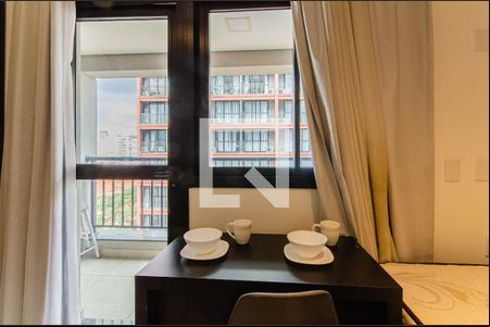 Detalhe Sala de kitnet/studio à venda com 1 quarto, 25m² em Vila Mariana, São Paulo