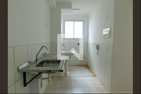 Sala/Cozinha de apartamento para alugar com 2 quartos, 46m² em Dona Edith de Campos Favero, Paulínia